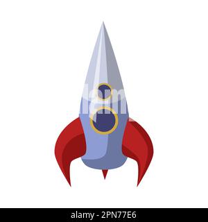 Jouet de fusée coloré pour enfants illustration vectorielle Illustration de Vecteur