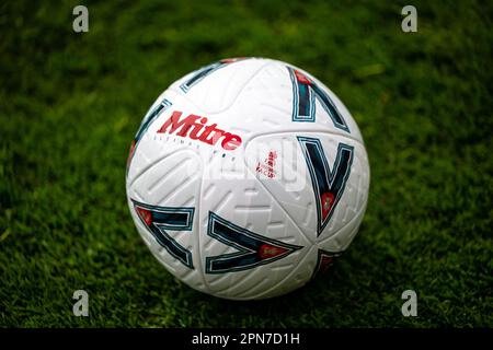 Mitre Pro Delta FA Cup ball Banque D'Images