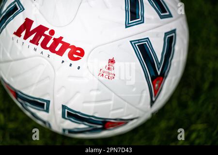 Mitre Pro Delta FA Cup ball Banque D'Images