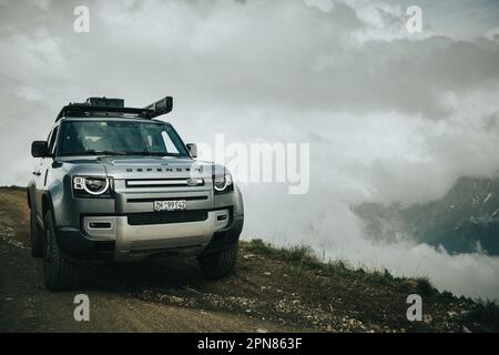 Nouveau Land Rover Defender 110 Banque D'Images