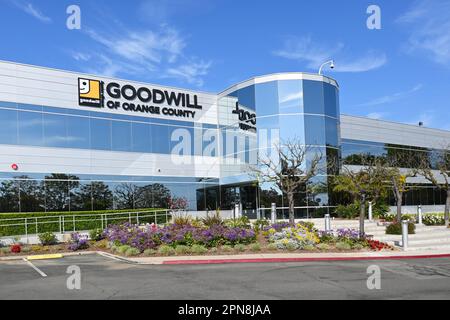 TUSTIN, CALIFORNIE - 16 avril 2023 : le Tierney Center for Veteran Services, Goodwill of Orange County, un point d'accès central pour les locaux instables et h Banque D'Images