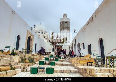 Découverte d'El Kef, capitale du nord-ouest de la Tunisie Banque D'Images