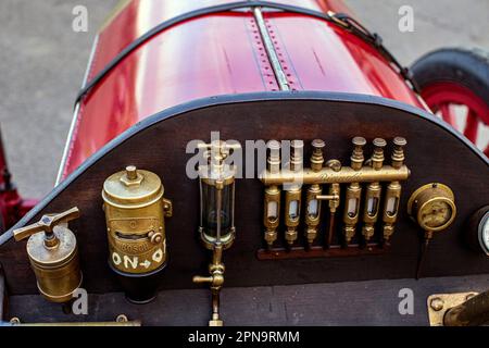 Bianchi 28/40, FT213, SF Edge Trophée, Edwardian Cars Goodwood Motor Racing Chichester West Sussex West Sussex, Royaume-Uni. Banque D'Images