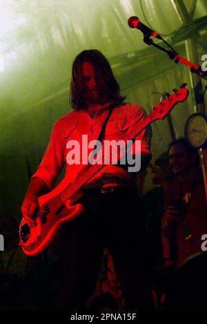 Andy Kent d'entre vous Je suis en train de jouer en direct au festival de musique Big Day Out. Sydney Showground, Homebush, Sydney, Australie. 25.01.07. Banque D'Images