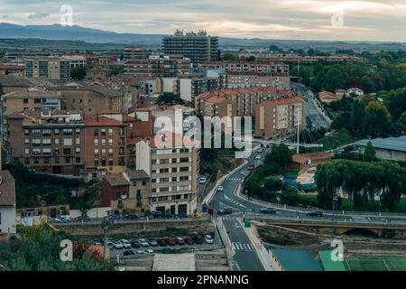 HARO, ESPAGNE - rues dans la capitale de la région viticole de la Rioja, Espagne. Photo de haute qualité Banque D'Images