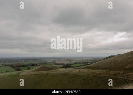 Le Ridgeway le 11th novembre 2022 à Avebury, Wiltshire. Crédit : nouvelles SMP Banque D'Images