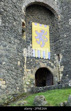 Dans le comté d'Antrim Carrickfergus Castle Banque D'Images