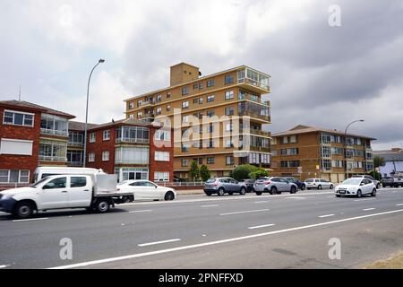 Sydney, Nouvelle-Galles du Sud - Australie -13-12-2019: La route Grand Parade dans le sud de Sydney. Banque D'Images