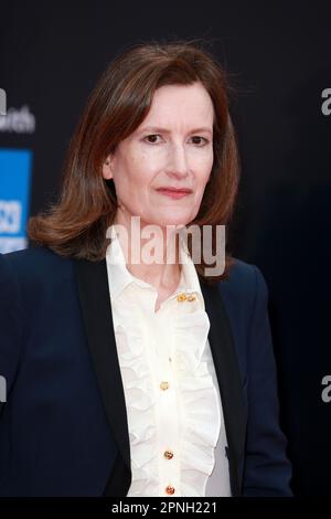 Londres, Royaume-Uni. 08th octobre 2021. Joanna Hogg participe à la première britannique de 'The souvenir: Part II' lors du Festival du film de Londres 65th au Royal Festival Hall de Londres. (Photo de Fred Duval/SOPA Images/Sipa USA) crédit: SIPA USA/Alay Live News Banque D'Images