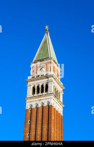 Le Campanile de Saint Marc, Venise, Vénétie, Italie Banque D'Images