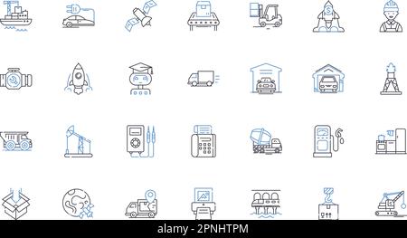Appareils collection d'icônes de ligne. Machines, outils, instruments, gadgets, dispositifs, Equipement, implémente l'illustration vectorielle et linéaire. Contre-opérations Illustration de Vecteur