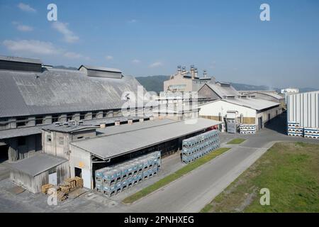 TDR-Metalurgija, Werk in Ruse, Slowenien, Blick auf das Werk *** TDR-Metalurgija, usine de Ruse, Slovénie, vue de l'usine Banque D'Images