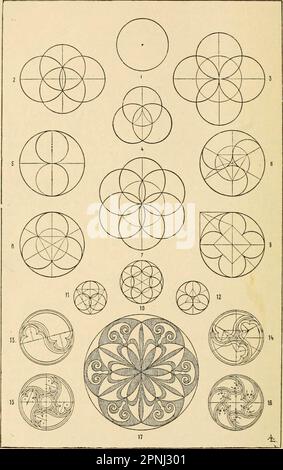 'Manuel d'ornement; une grammaire d'art, de conception industrielle et architecturale dans toutes ses branches, pour un usage pratique aussi bien que théorique' (1900) Banque D'Images