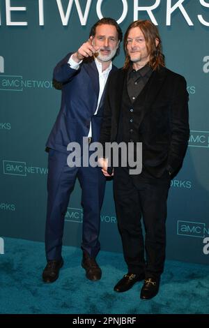 Andrew Lincoln, Norman Reedus Banque D'Images