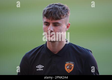 Match de championnat de Sky Bet Middlesbrough vs Hull City au stade Riverside, Middlesbrough, Royaume-Uni. 19th avril 2023. (Photo de James Heaton/News Images) à Middlesbrough, Royaume-Uni, le 4/19/2023. (Photo de James Heaton/News Images/Sipa USA) crédit: SIPA USA/Alay Live News Banque D'Images