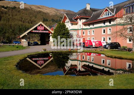 Muthu Ben Doran Hotel, Tyndrum, Écosse, Royaume-Uni Banque D'Images