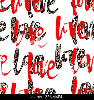 Écriture sans couture à la main motif graffiti, art de rue, peinture. Banque D'Images