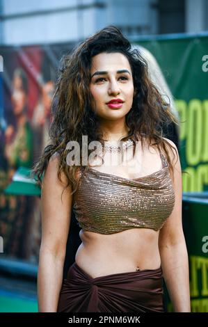 Tahlia Rowena arrive au screening spécial de la société polie, Curzon Mayfair, Londres, Royaume-Uni. Photo prise le 19th avril 2023. Crédit : voir Li/Picture Capital/Alamy Live News Banque D'Images