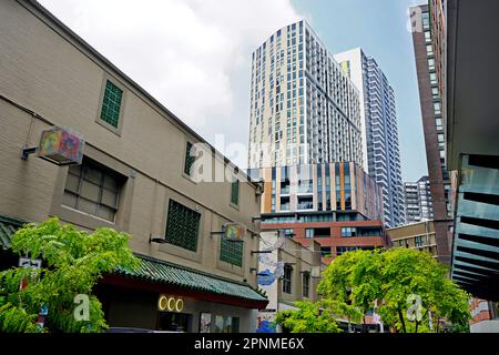 Sydney, Nouvelle-Galles du Sud / Australie - 14/12/2019: Vue depuis Chinatown. Banque D'Images