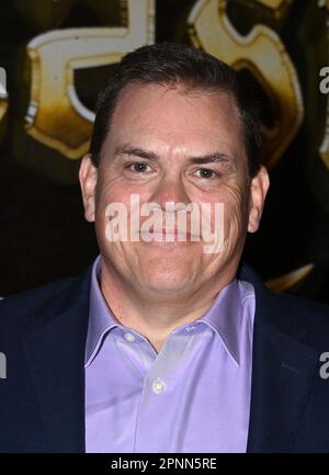 Kevin Heffernan arrivant à la première « quasi » de Los Angeles tenue à l'hôtel Roosevelt sur 19 avril 2023 à Hollywood, CA. © Tammie Arroyo / AFF-USA.com Banque D'Images