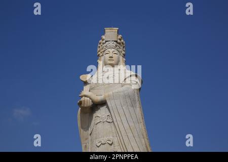 Le temple original de Mazu en Chine Banque D'Images