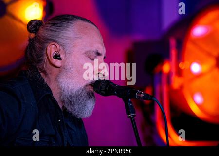 Italie 12 avril 2023 Fink - fin Greenall - Live at Arca Milan © Andrea Ripamonti / Alay Banque D'Images