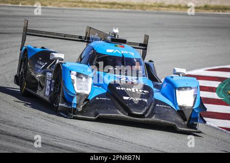 Montmelo, Espagne - 20/04/2023, 25 SIMPSON Kyffin (etats-unis), ALLEN James (aus), LYNN Alexander (gar), Algarve Pro Racing, Oreca Gibson 07 - Gibson, action pendant les 4 heures de Barcelone 2023, 1st tour des 2023 European le Mans Series sur le circuit de Barcelone-Catalunya de 21 avril à 23, 2023 à Montmelo, Espagne - photo: Paulo Maria/DPPI/LiveMedia Banque D'Images