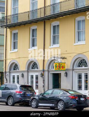 LA NOUVELLE-ORLÉANS, LA, États-Unis - 2 AVRIL 2023 : la Taqueria mexicaine de Felipe sur North Peters Street dans le quartier français Banque D'Images