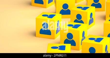 logo du réseau social Banque D'Images