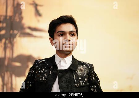 Alexander Molony participe à la première mondiale de Peter Pan & Wendy, au Curzon Mayfair de Londres. Date de la photo: Jeudi 20 avril 2023. Banque D'Images