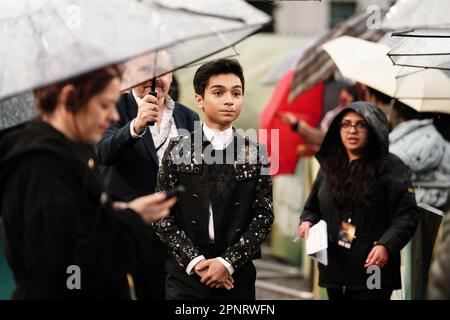 Alexander Molony participe à la première mondiale de Peter Pan & Wendy, au Curzon Mayfair de Londres. Date de la photo: Jeudi 20 avril 2023. Banque D'Images