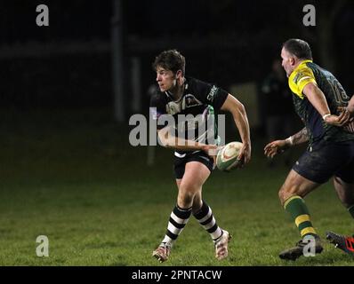 L4landeilo RFC v Cefneithin RFC 2023 WRU Ouest 3b Banque D'Images