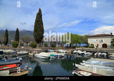 Porto Portese, San Felice del Benaco, Lac de Garde, Lago di Garda, Gardasee Banque D'Images