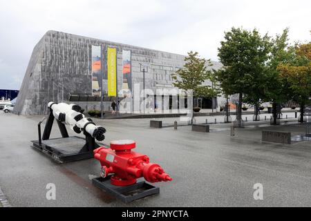 Le Musée du Pétrole, ville de Stavanger, Fjords Ouest, Norvège, Scandinavie, l'Europe. Banque D'Images