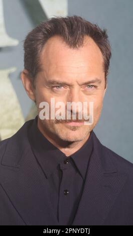 Jude Law, Peter Pan & Wendy - première mondiale, Curzon Mayfair, Londres, Royaume-Uni, 20 avril 2023, Photo de Richard Goldschmidt Banque D'Images