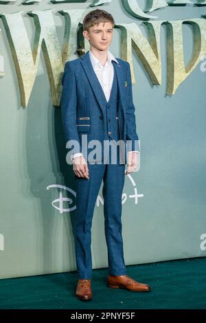 Curzon, Mayfair, Londres, Royaume-Uni. 20th avril 2023. Joshua Pickering arrivant au Curzon, Mayfair, pour la première mondiale du film original de Disney +, « Peter Pan & Wendy ». Photo par Amanda Rose/Alamy Live News Banque D'Images