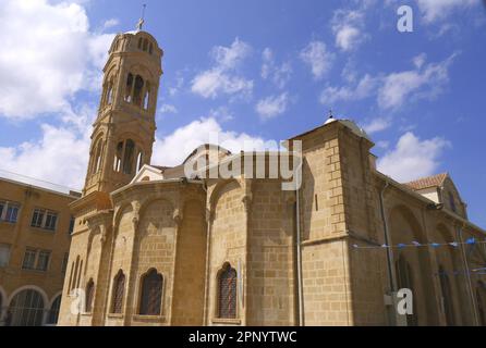 Église grecque orthodoxe Panagia Phaneromeni, Nicosie, République de Chypre Banque D'Images