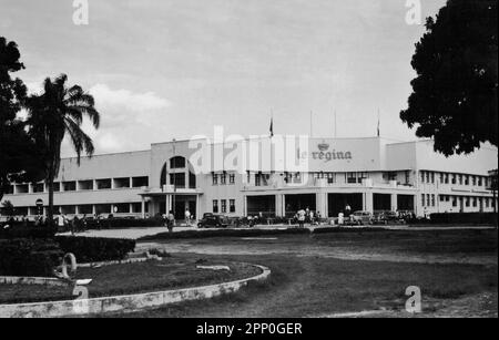 Congo belge Afrique du Sud à la fin des années 40 : le Regina Banque D'Images