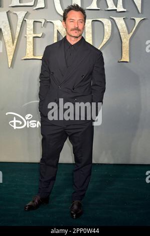 20 avril 2023. Londres, Royaume-Uni. Jude Law à la première mondiale de Disney'Peter Pan & Wendy' à Curzon Mayfair, Londres. Sue Andrews/Alamy. Banque D'Images