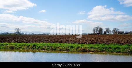 Paysage rural près de Bronckhorst, pays-Bas Banque D'Images