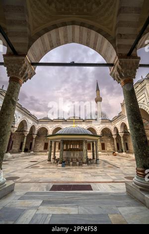 Mosquée Bayezid II, Fatih, Istanbul, Turquie Banque D'Images