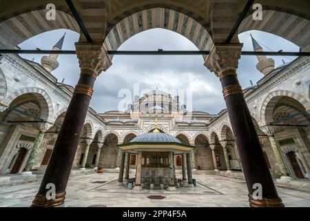 Mosquée Bayezid II, Fatih, Istanbul, Turquie Banque D'Images