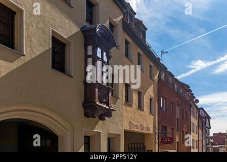 Historique Choerlein, Albrecht-Duerer-Str.22, Nuremberg, Franconie centrale, Bavière, Allemagne Banque D'Images