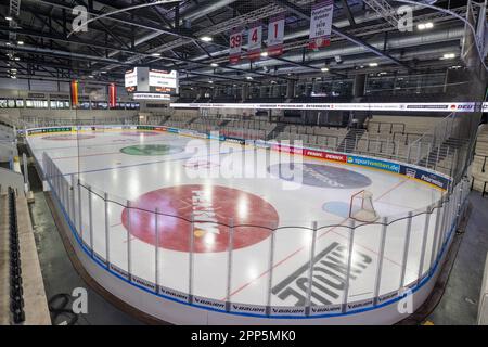 22 avril 2023, Bavière, Landshut: Hockey sur glace: Match international