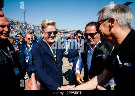 4/22/2023 - Wayne Griffiths, Président-directeur général de CUPRAon The GRID pendant la Formule E Round 7 - Berlin E-Prix in, . (Photo de Sam Bloxham/Motorsport Images/Sipa USA) crédit: SIPA USA/Alay Live News Banque D'Images