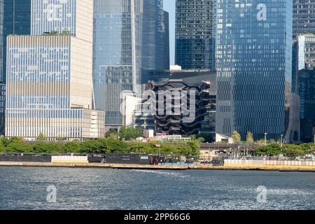 Navire à New York, États-Unis. Banque D'Images