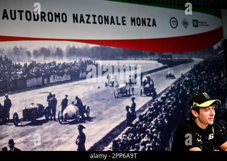Monza, Italie. 22nd avril 2023. Monza, Conférence de presse, Valentino Rossi Credit: Live Media Publishing Group/Alay Live News Banque D'Images