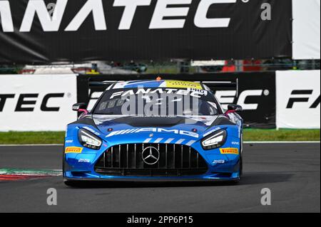 Monza, Italie. 22nd avril 2023. L'Autodrome de Monza, Monza, Italie, 22 avril 2023, Manifestations de Fantatec avec AMG lors du Fanatec GT World Challenge Europe - Grand Tourisme crédit: Live Media Publishing Group/Alay Live News Banque D'Images