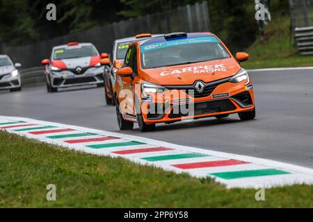 Au cours de la manche 2nd de la Clio Cup Europe 2023, de 21 avril à 23, 2023 sur l'Autodromo Nazionale di Monza, à Monza, Italie - photo Grégory Lenmand/DPPI crédit: DPPI Media/Alamony Live News Banque D'Images