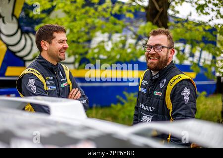 Au cours de la manche 2nd de la Clio Cup Europe 2023, de 21 avril à 23, 2023 sur l'Autodromo Nazionale di Monza, à Monza, Italie - photo Grégory Lenmand/DPPI crédit: DPPI Media/Alamony Live News Banque D'Images